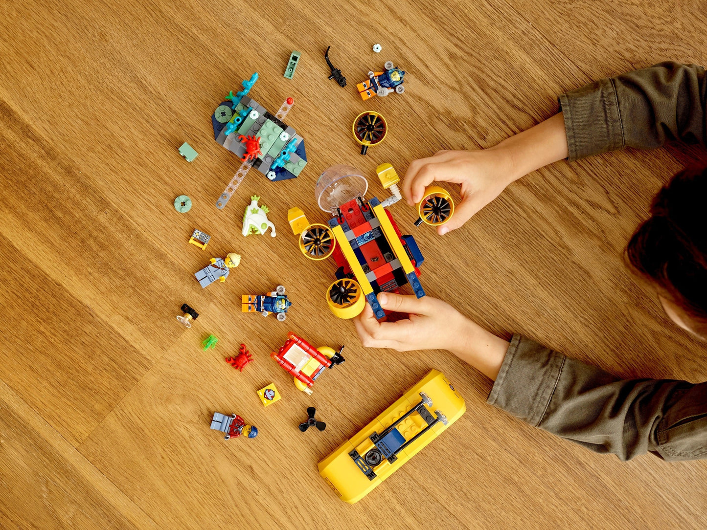 LEGO City: Ocean Exploration Submarine (60264) - New Sealed - rear view