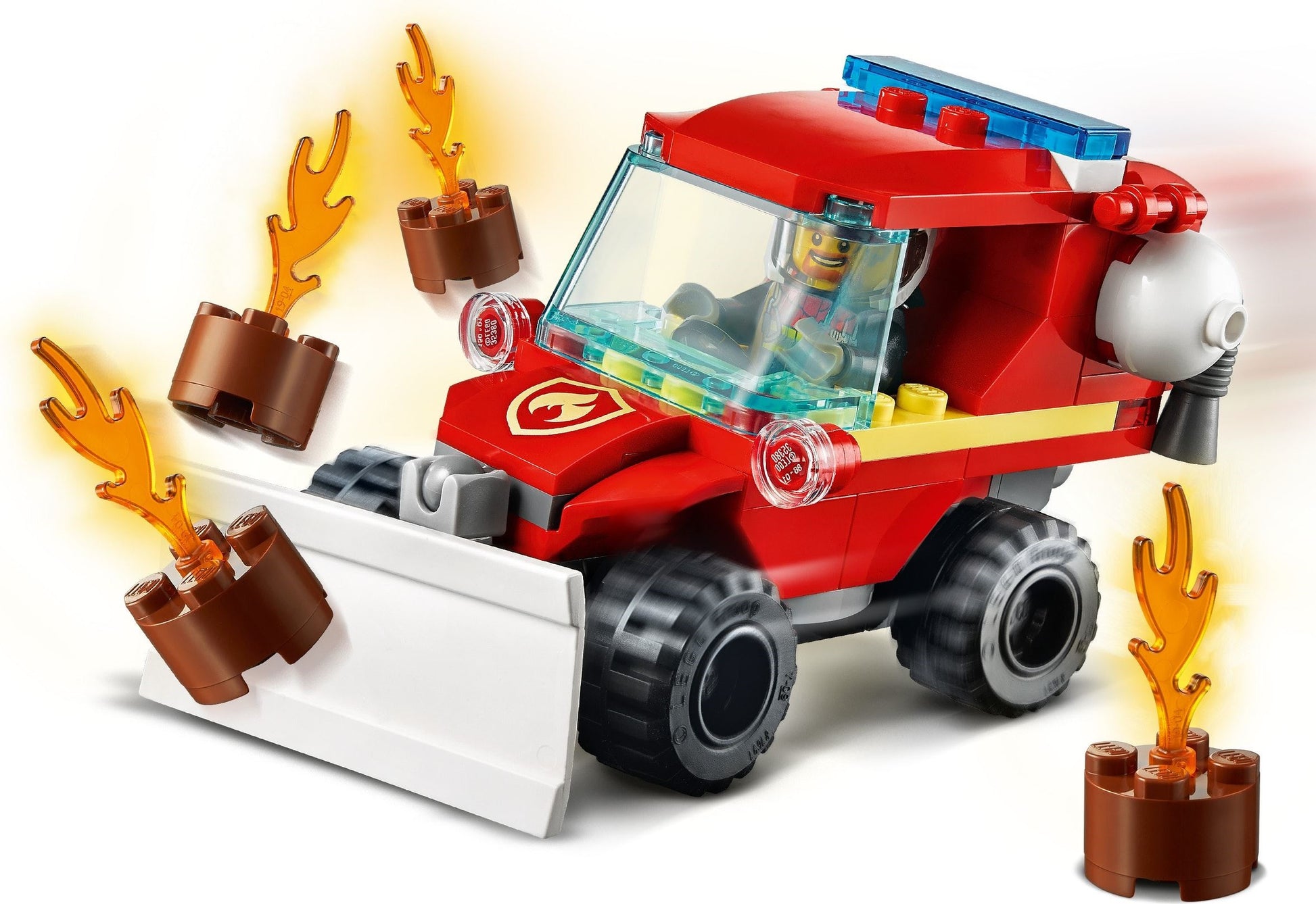 LEGO City: Fire Hazard Truck (60279) - New Sealed - built set