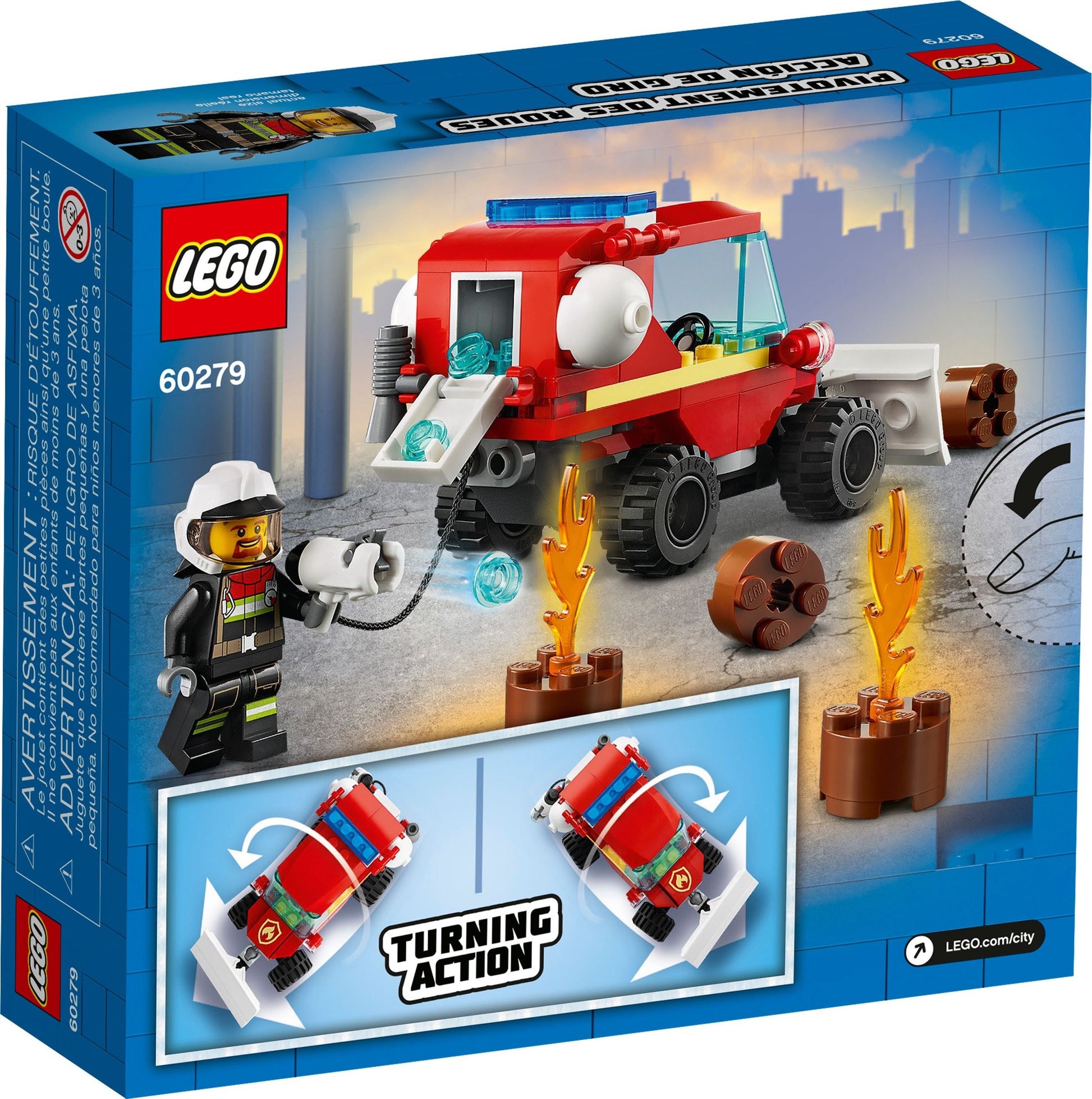 LEGO City: Fire Hazard Truck (60279) - New Sealed - close-up