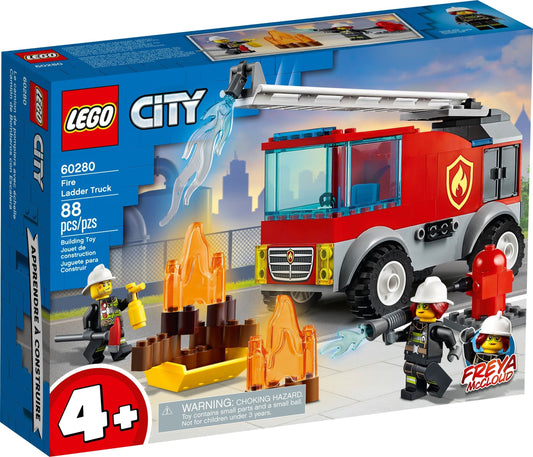 LEGO City: 60280 City Fire Fire Ladder Truck (60280) - New Sealed