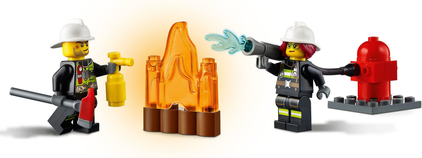 LEGO City: 60280 City Fire Fire Ladder Truck (60280) - New Sealed - minifigures