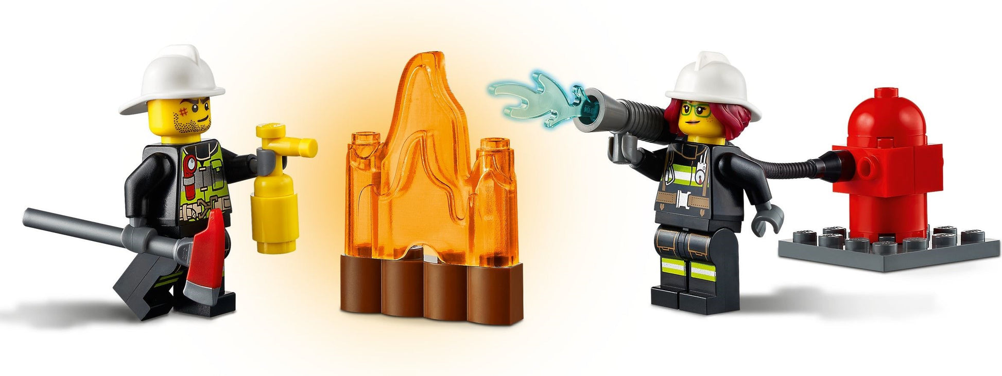 LEGO City: 60280 City Fire Fire Ladder Truck (60280) - New Sealed - minifigures
