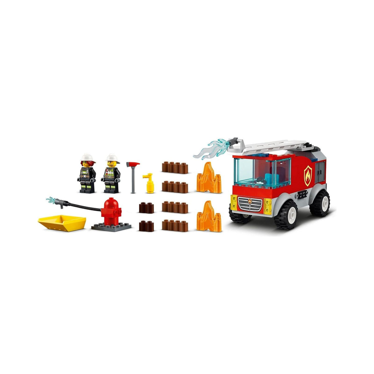 LEGO City: 60280 City Fire Fire Ladder Truck (60280) - New Sealed - close-up