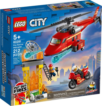 LEGO City: 60281 City Fire Fire Rescue Helicopter (60281) - New Sealed - box front