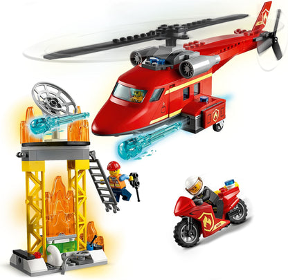 LEGO City: 60281 City Fire Fire Rescue Helicopter (60281) - New Sealed - built set