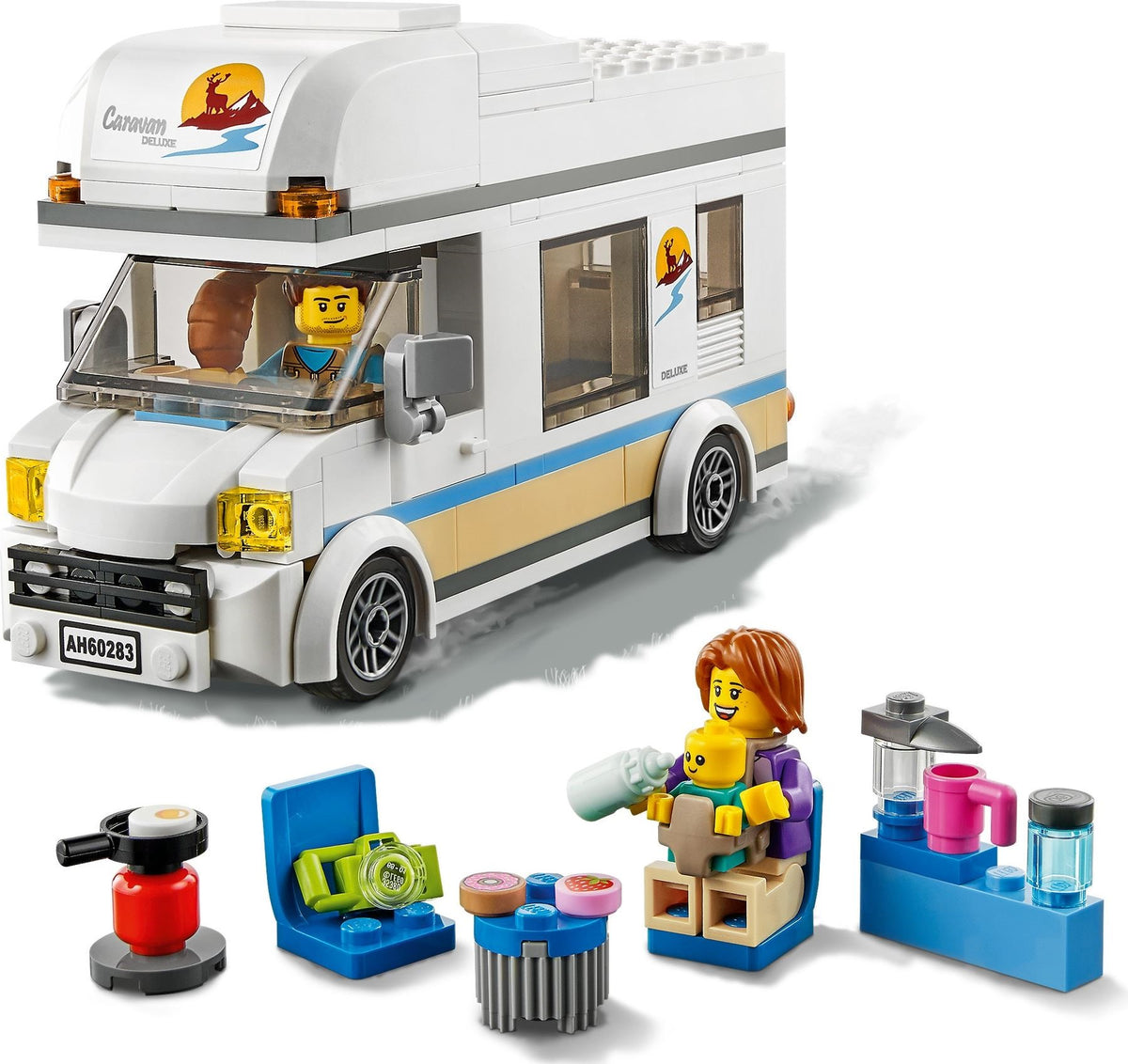 LEGO City: Holiday Camper Van (60283) - New Sealed - set details