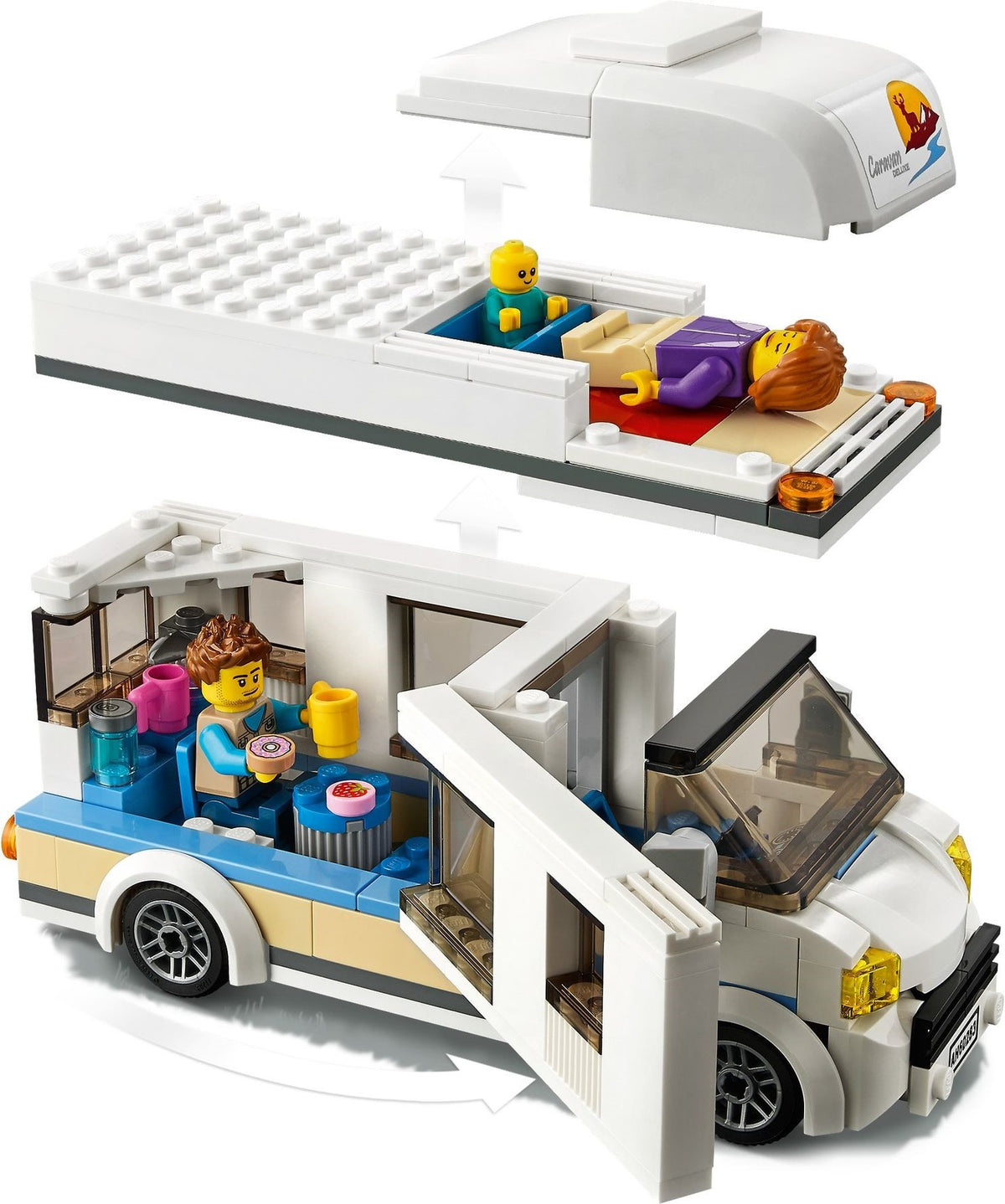 LEGO City: Holiday Camper Van (60283) - New Sealed - alternate view