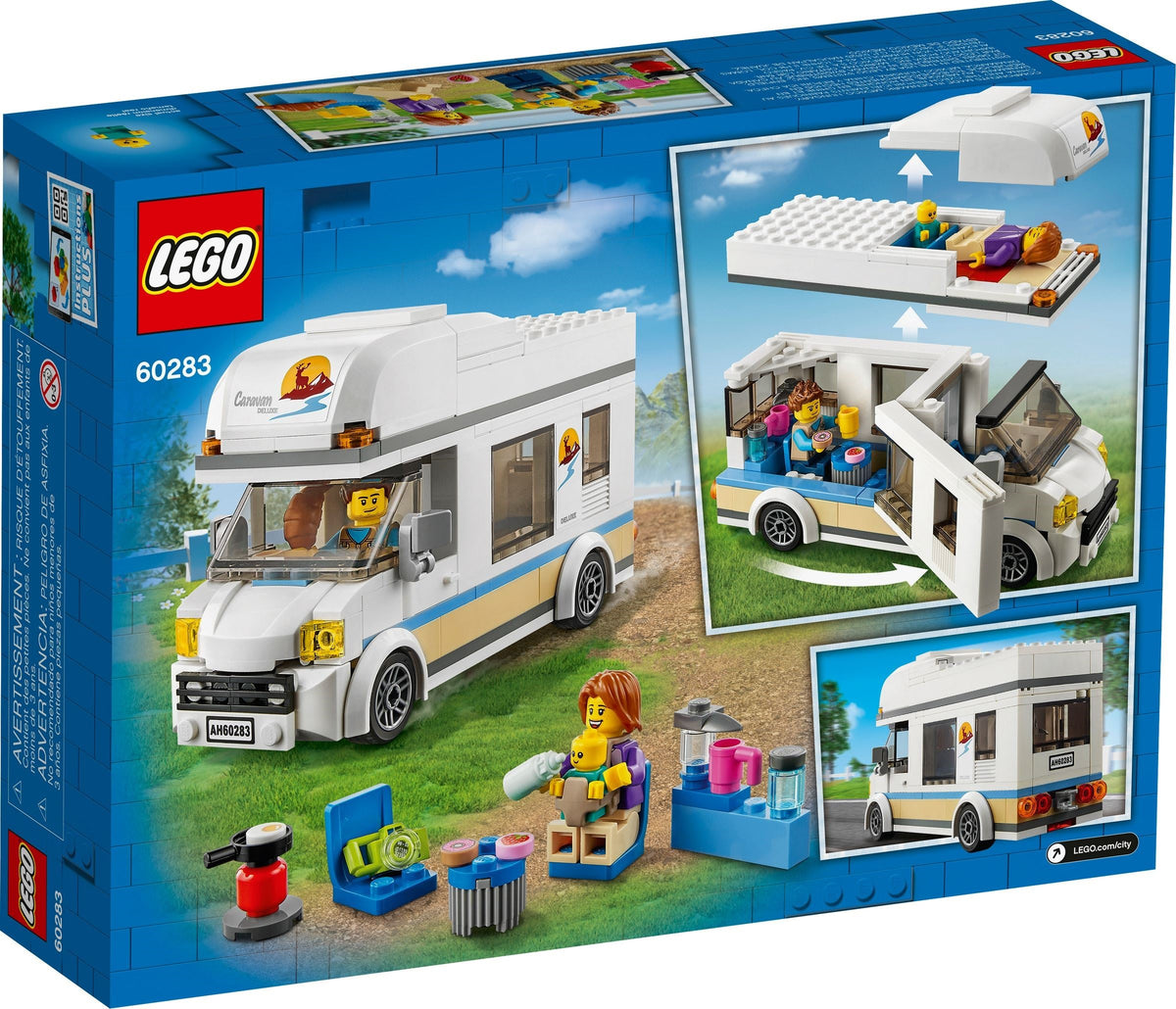 LEGO City: Holiday Camper Van (60283) - New Sealed - rear view