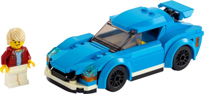 LEGO City: 60285 City Great Vehicles Sports Car Toy with Removable Roof, Racing Cars Model Building Set, toys for 5 plus Year Old Boys and Girls, Gift Idea (60285) - New Sealed - play features