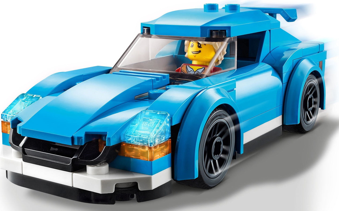LEGO City: 60285 City Great Vehicles Sports Car Toy with Removable Roof, Racing Cars Model Building Set, toys for 5 plus Year Old Boys and Girls, Gift Idea (60285) - New Sealed - built set