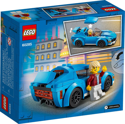 LEGO City: 60285 City Great Vehicles Sports Car Toy with Removable Roof, Racing Cars Model Building Set, toys for 5 plus Year Old Boys and Girls, Gift Idea (60285) - New Sealed - close-up