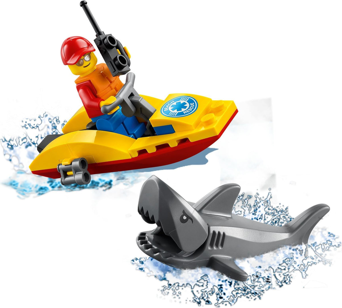 LEGO City: Beach Rescue ATV (60286) - New Sealed - close-up
