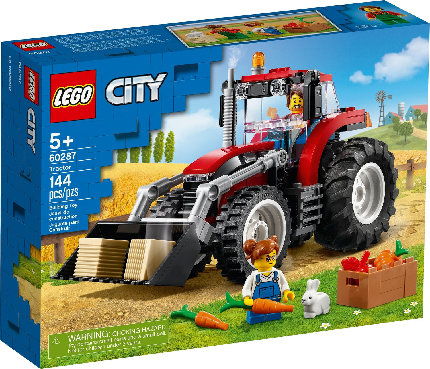LEGO City: Tractor (60287) - New Sealed - box front
