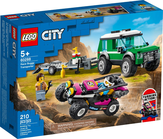 LEGO City: 60288 City Great Vehicles Race Buggy Transporter (60288) - New Sealed - box front