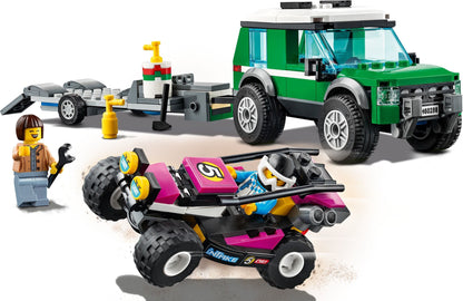 LEGO City: 60288 City Great Vehicles Race Buggy Transporter (60288) - New Sealed - built set