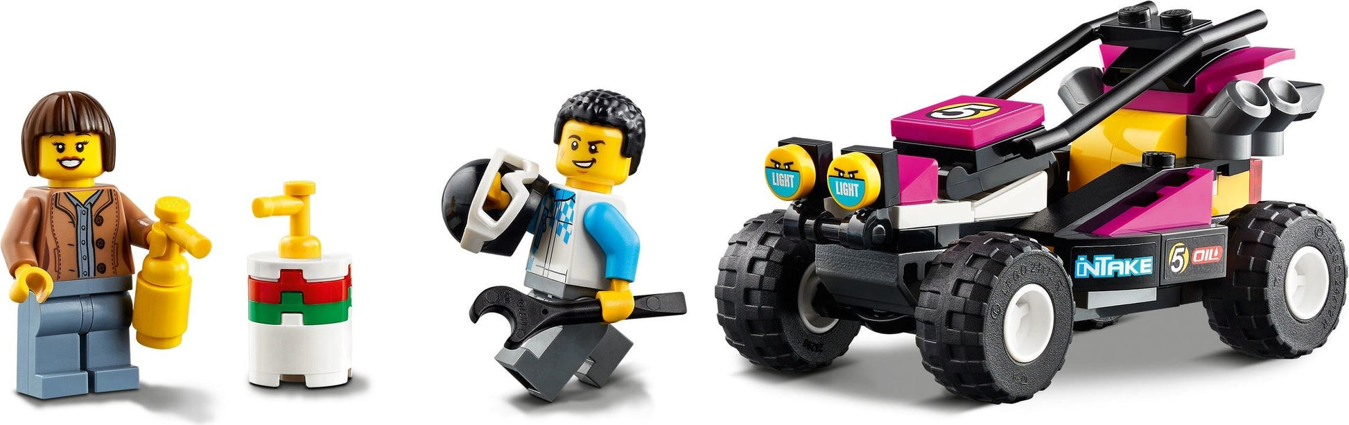 LEGO City: 60288 City Great Vehicles Race Buggy Transporter (60288) - New Sealed - minifigures