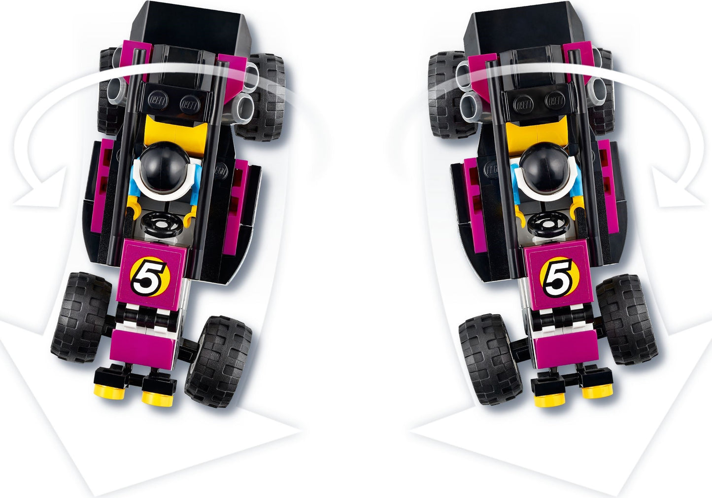 LEGO City: 60288 City Great Vehicles Race Buggy Transporter (60288) - New Sealed - close-up