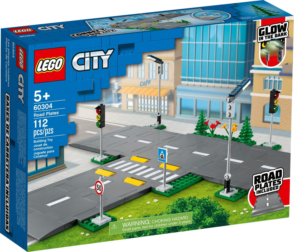 LEGO City: Road Plates (60304) - New Sealed - box front