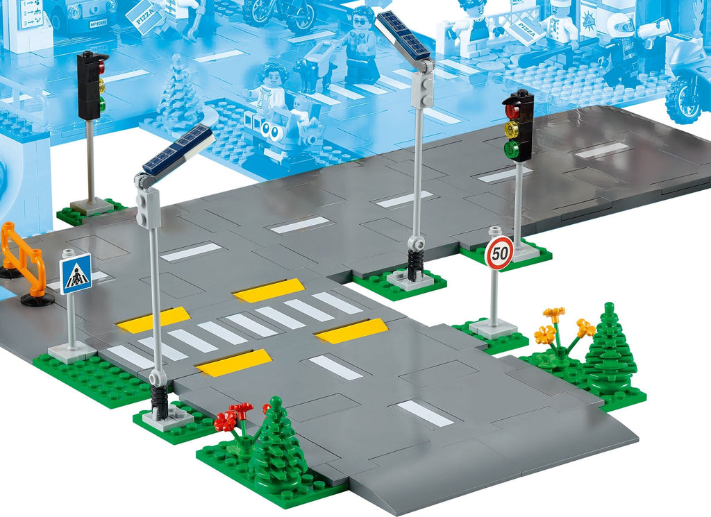 LEGO City: Road Plates (60304) - New Sealed - minifigures