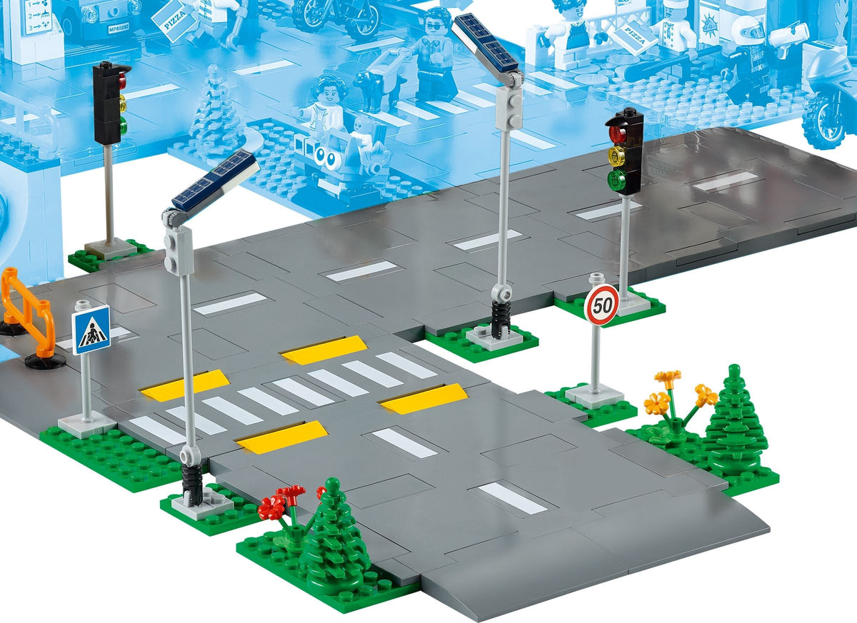 LEGO City: Road Plates (60304) - New Sealed - minifigures