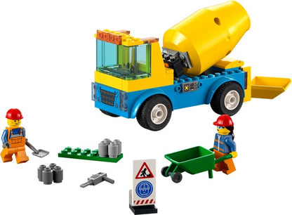 LEGO City: Cement Mixer Truck (60325) - New Sealed - alternate view