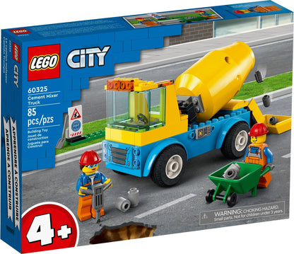 LEGO City: Cement Mixer Truck (60325) - New Sealed - box front