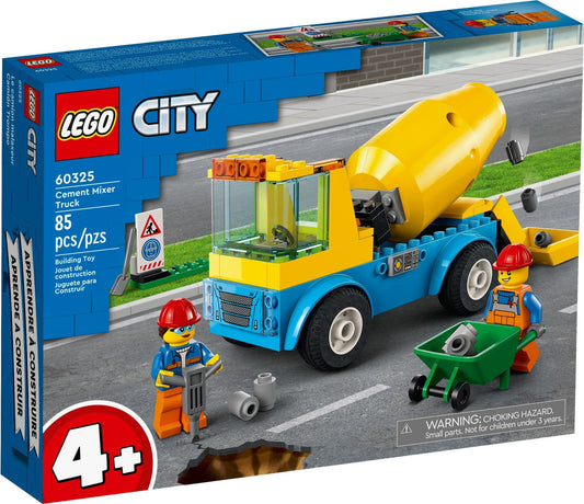 LEGO City: Cement Mixer Truck (60325) - New Sealed - box front