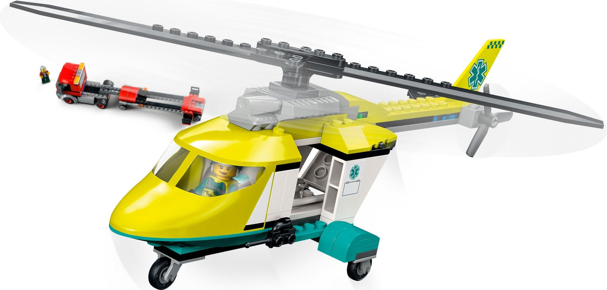 LEGO City: Rescue Helicopter Transporter (60343) - New Sealed - alternate view