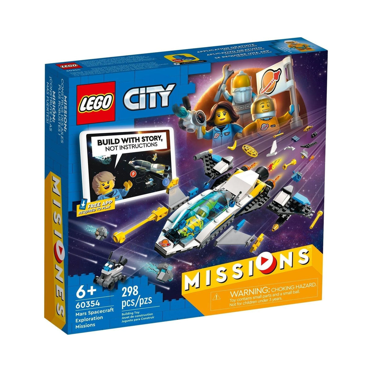 LEGO City: Mars Spacecraft Exploration Missions (60354) - New Sealed - box front