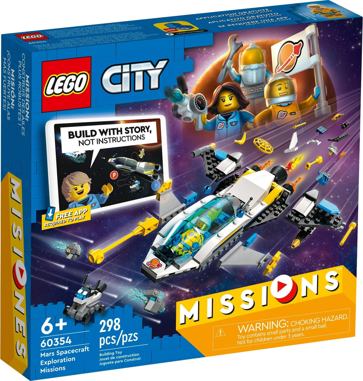 LEGO City: Mars Spacecraft Exploration Missions (60354) - New Sealed - box front