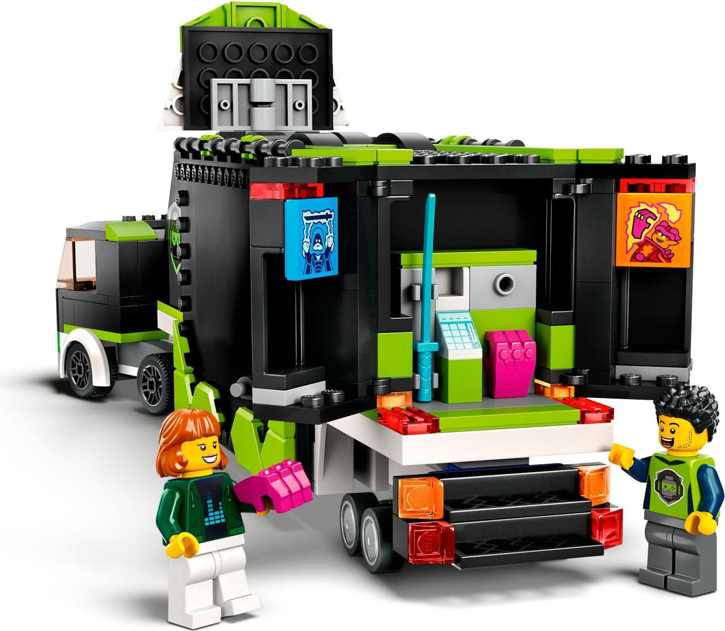 LEGO City: Gaming Tournament Truck (60388) - New Sealed - minifigures