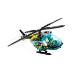LEGO City: City Emergency Rescue Helicopter Toy for 6 Plus Year Old Boys & Girls, Vehicle Building Set with Winch, Spinnable Rotors and 3 Minifigures for Imaginative Play, Fun Birthday Gift for Kids 60405 (60405) - New Sealed - minifigures
