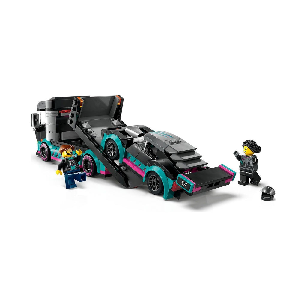 LEGO City: Race Car and Car Carrier Truck (60406) - New Sealed - set details