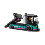LEGO City: Race Car and Car Carrier Truck (60406) - New Sealed - rear view