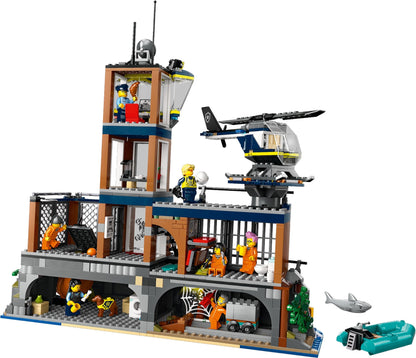 LEGO City: Police Prison Island (60419) - New Sealed - built set