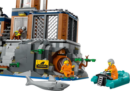LEGO City: Police Prison Island (60419) - New Sealed - minifigures