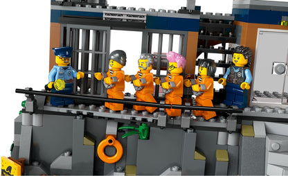 LEGO City: Police Prison Island (60419) - New Sealed - set details