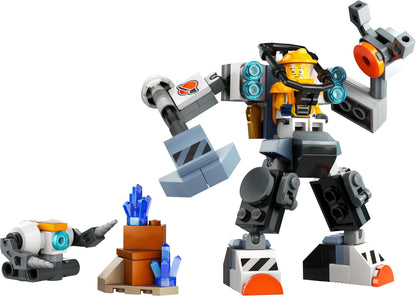 LEGO City: City Space Construction Mech Suit, Action Figure Toy for 6 Plus Year Old Kids, Boys & Girls, Building Set with Robot and a Pilot Minifigure, Small Gift Idea 60428 (60428) - New Sealed - box front