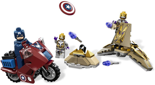 LEGO Super Heroes Marvel: Captain America's Avenging Cycle (6865) - New Sealed - box front