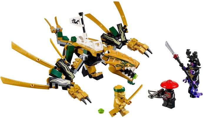 LEGO Ninjago: The Golden Dragon (70666) - New Sealed - alternate view