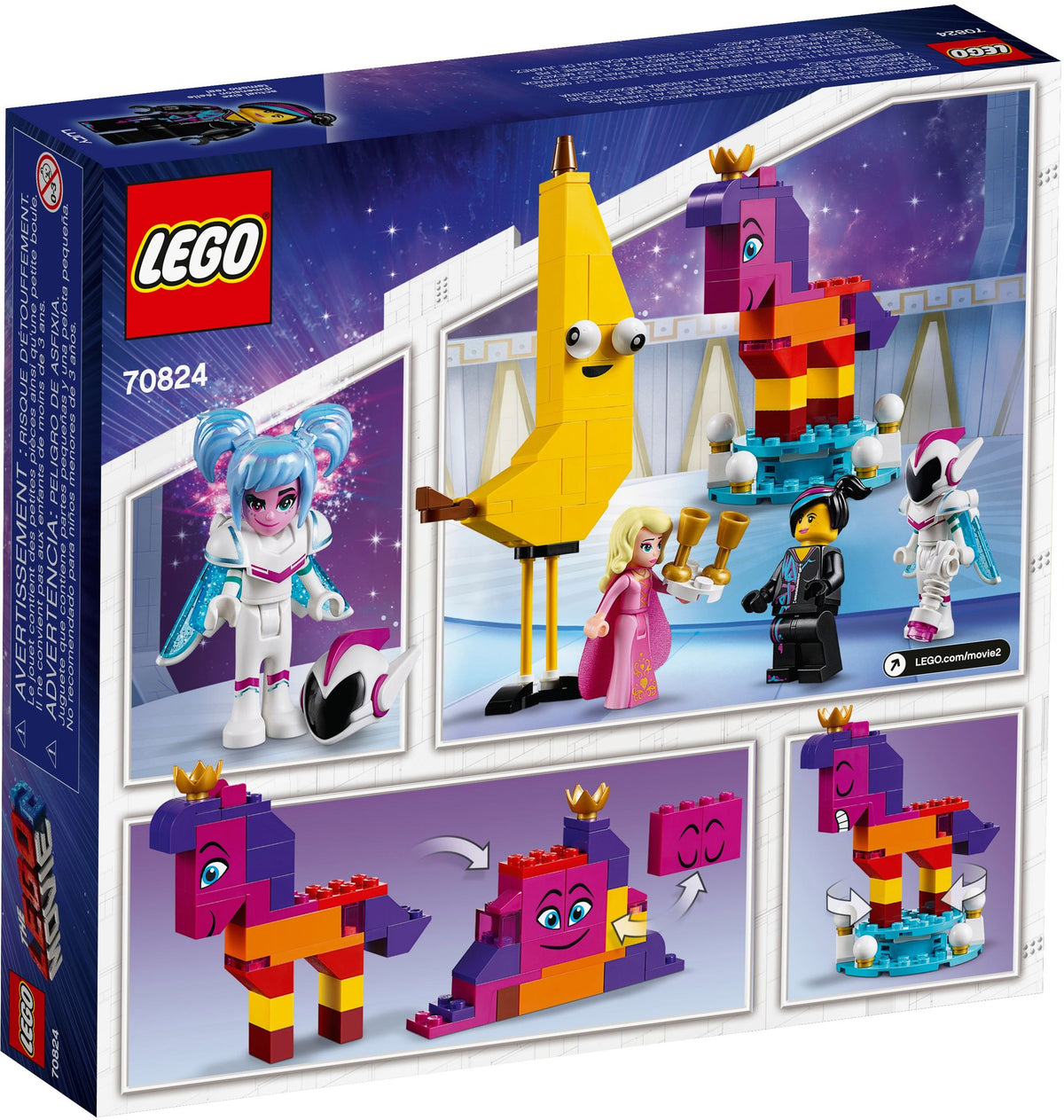 LEGO The LEGO Movie: The Movie 2 Meet The Queen Wello KE Wuoglio 70824 (70824) - New Sealed - built set