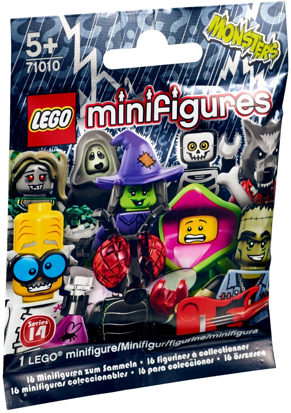 LEGO Collectible Minifigures: Monster Scientist Minifigure Series 14 71010 CMF col214 (71010) - New Sealed - built set
