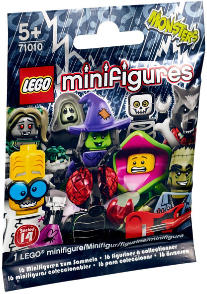 LEGO Collectible Minifigures: Monster Scientist Minifigure Series 14 71010 CMF col214 (71010) - New Sealed - built set
