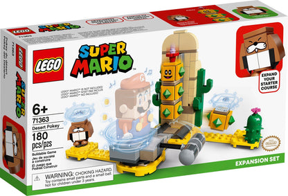 LEGO Super Mario: Desert Pokey Expansion Set (71363) - New Sealed - box front