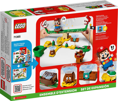 LEGO Super Mario: Super Mario Piranha Plant Power Slide Expansion Set 71365; Building Kit for Kids to Combine with The Super Mario Adventures with Mario Starter Course (71360) Playset, New 2020 (217 Pieces) (71365) - New Sealed - set details
