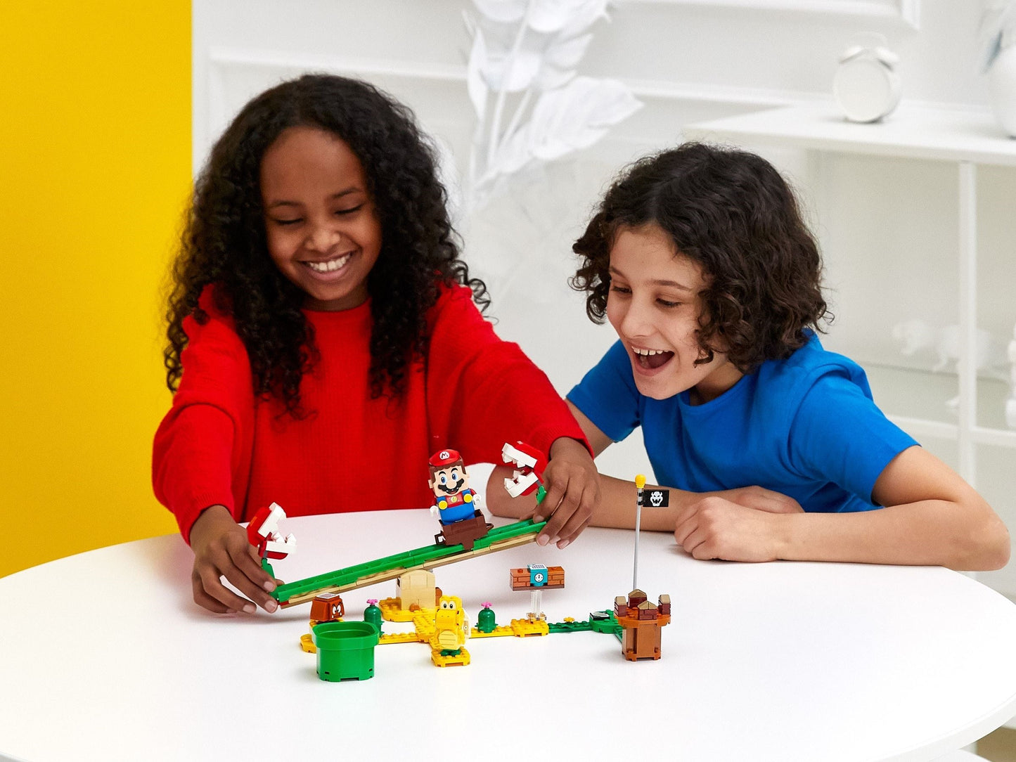 LEGO Super Mario: Super Mario Piranha Plant Power Slide Expansion Set 71365; Building Kit for Kids to Combine with The Super Mario Adventures with Mario Starter Course (71360) Playset, New 2020 (217 Pieces) (71365) - New Sealed - close-up
