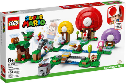 LEGO Super Mario: Toad's Treasure Hunt Expansion Set (71368) - New Sealed - box front