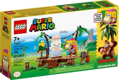 LEGO Super Mario: Dixie Kong's Jungle Jam Expansion Set (71421) - New Sealed