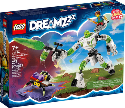LEGO Dreamzzz: Mateo and Z-Blob the Robot (71454) - New Sealed - box front