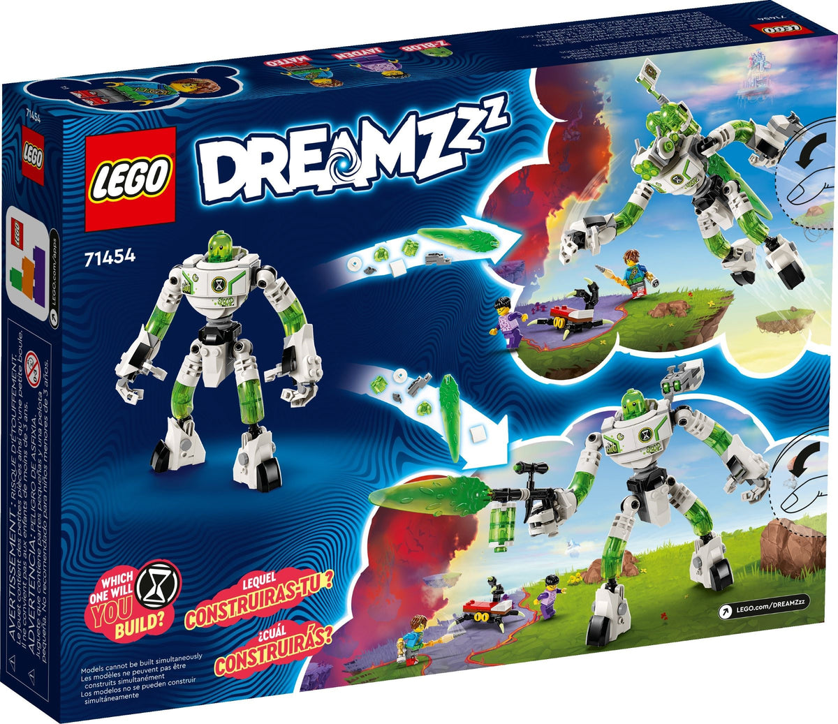 LEGO Dreamzzz: Mateo and Z-Blob the Robot (71454) - New Sealed - built set